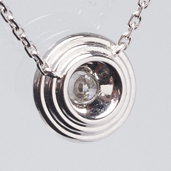 Cartier 18k White Gold and Diamond d'Amour Small Model Necklace - Picture 5 of 8